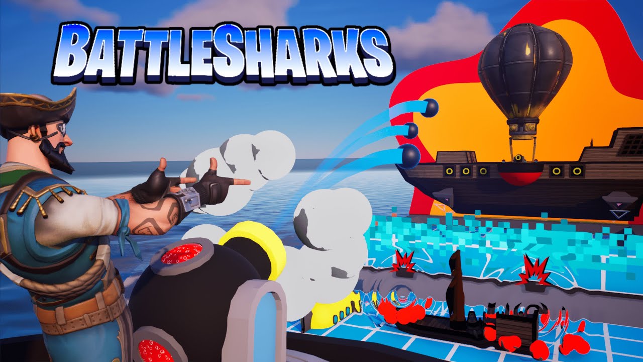 BATTLESHARKS - New UEFN Game | 9289-9258-9658