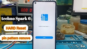 Hard Reset tecno Spark 6 (KE7)  PIN pattern password unlock Factory Reset Easy trick without PC 2021