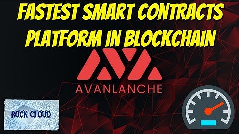 Avalanche | Fastest Smart Contracts Platform in Blockchain - AVAX crypto analysis 🤑