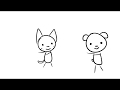 Cat and Dog Dancing to Shiny Teeth AAnimation