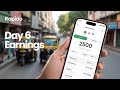 Day 6 ola uber rapido earing in Ahmedabad