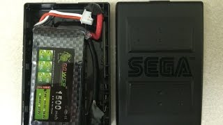 Sega Nomad Battery Pack Mod HHLR Hates His Life Repairman Episode 1