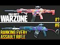 Call of Duty WARZONE: RANKING Every Assault Rifle! (WARZONE Best Loadouts)