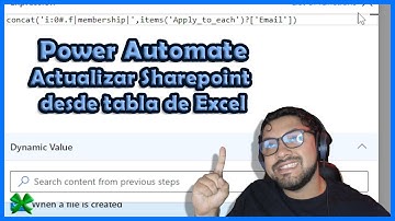 🆘Power Automate: Actualizar lista de Sharepoint con tabla de Excel
