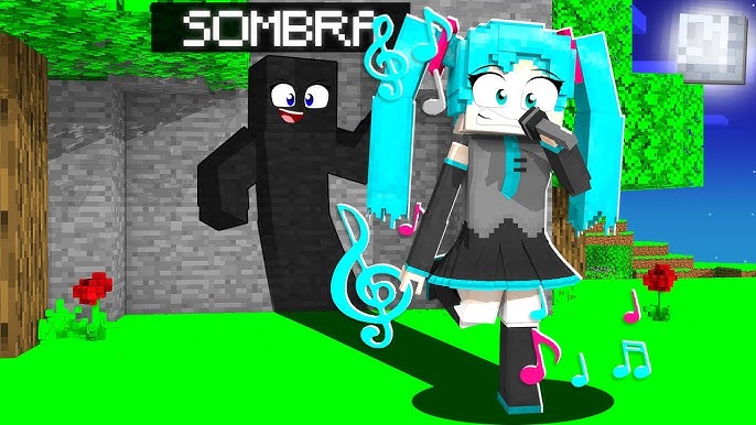 TROLEI O SANS DE UNDERTALE ME TRANSFORMANDO NA SOMBRA DELE no MINECRAFT ! 