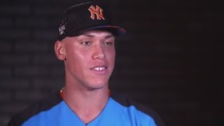 Aaron judge explains why he chose to stick with baseball over pursuing
a professional career in basketball or football. watch espn on tv:
http://ow.l...
