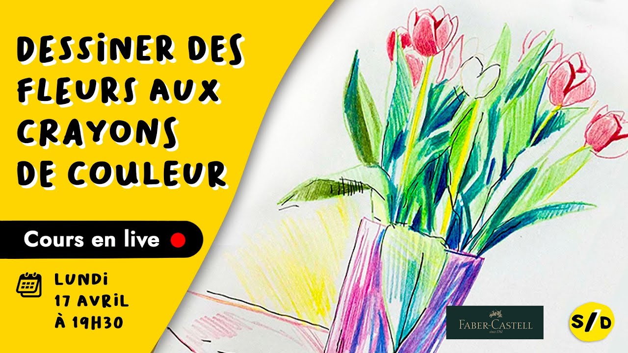 Comment dessiner un pot de crayons ? – Les cours de dessin de Florence