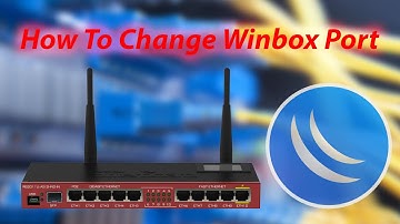 How to change the Winbox port 8291?(MikroTik)