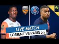  lorient  psg live  allez paris  peut etre le match du titre mbappe buteur  ligue 1