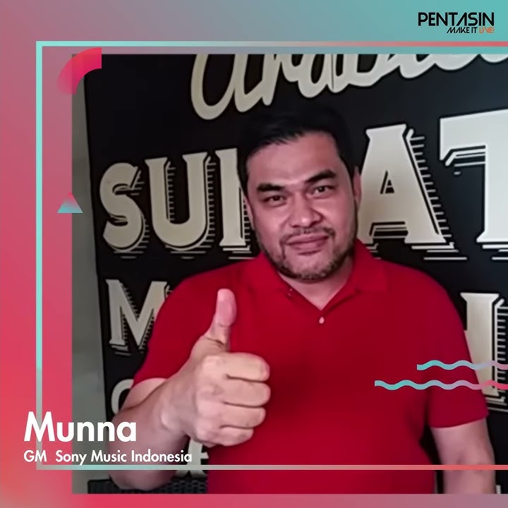 Munna (Sony Music Indonesia) - Greetings Launch Pentas.in