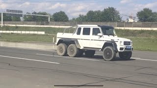 Mercedes Puch G 500 V8 4x4 Hoch 2 erste Fahrt