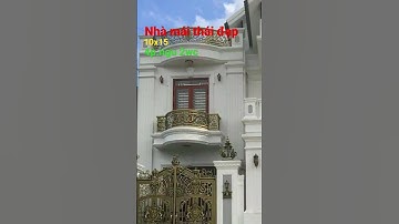 nhà mái thái 2 tầng tân cổ điển