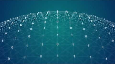 Digital Binary Data Grid | Motion Background Animation Videos | No Copyright | Visual Effects Video.