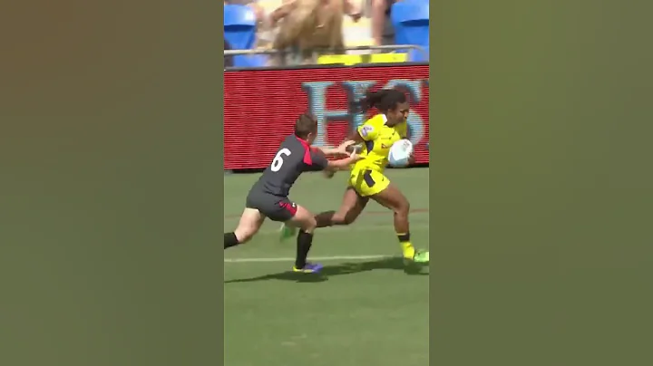 Rugby 7s - Ellis Green with the speed  #Shorts