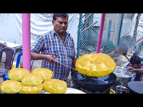 Chole Bhature Poori || छोले भटूरे पूरी || Street Food | KikTV Network
