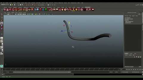 Creating Wires and Hoses Using EP Curve in Maya