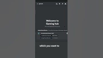 Temp Channels are nice :)