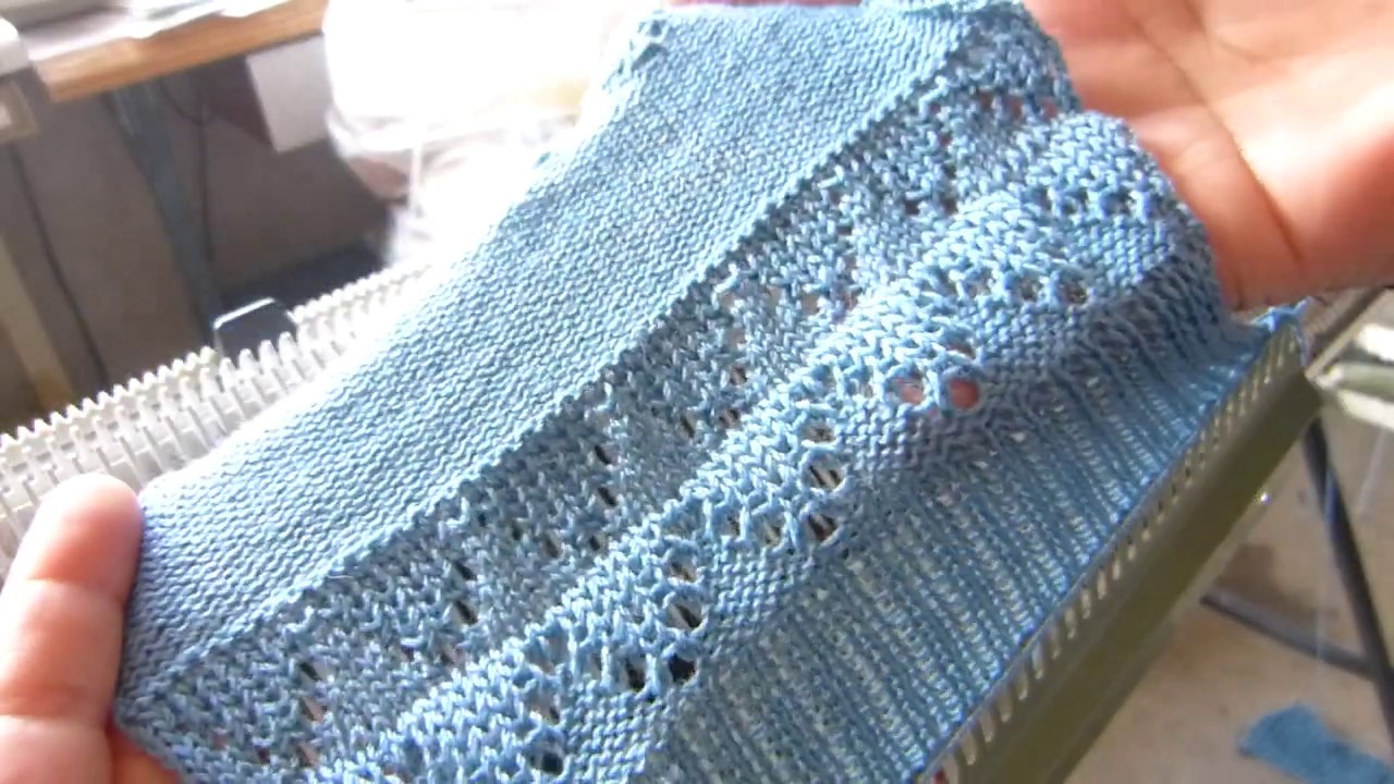 comment commencer a tricoter avec machine passap 💕💕💕💕💕 