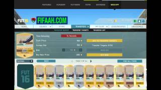 FIFA 16 Web App Login Tutorial - How to Enter FUT 16 Web App in Advance screenshot 1