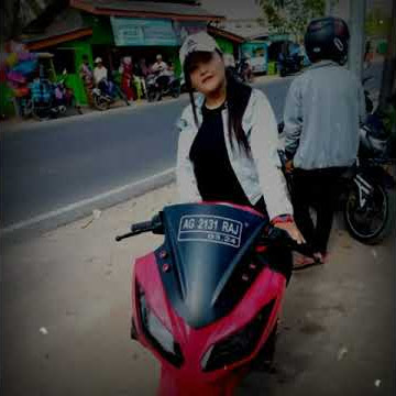 Story Wa lagu jawa cewek cantik pakek motor ninja terkeren terbaru terkini 2020