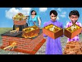 Brick Stove Chicken Biryani Egg Street Food Hindi Kahaniya Hindi Moral Stories Funny Comedy Video