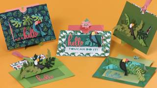 DIY Tropical Gift Card Holder - Sizzix