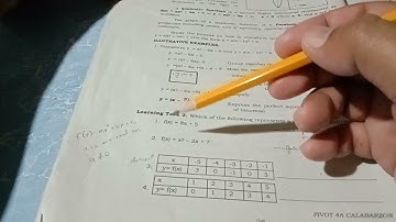 G9 Learning Task 2 (week7) Quadratic Function or Not