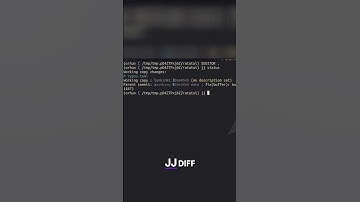Testing out Jujutsu: a new version control system
