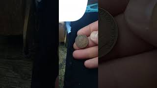 ½ cent 107 years old Indian coin (1916)