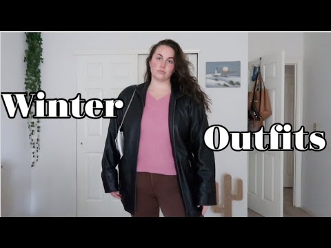 Winter Outfits (with no new clothes)