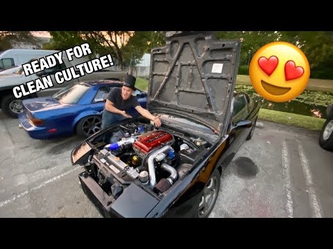 MARCUS 180SX BACK ON THE ROAD!!