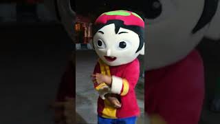 badut boboiboy bertarung joget dengan badut culung #badut #badutjoget