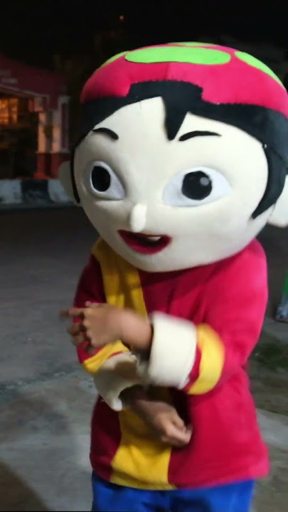 badut boboiboy bertarung joget dengan badut culung #badut #badutjoget