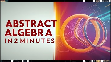 Abstract Algebra in 2 Minutes