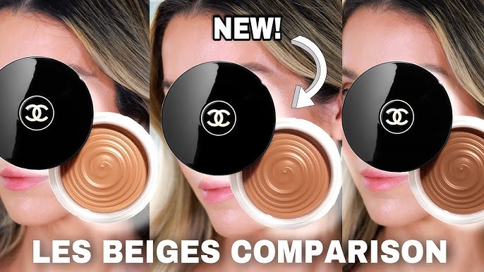 ALL CHANEL LES BEIGES CREAM BRONZERS ! FACE SWATCHES + SIDE BY