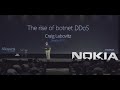 "The rise of botnet DDoS" by Dr. Craig Labovitz, Nokia Deepfield CTO, at SReXperts Americas 2022