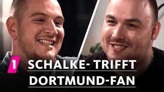Schalke- trifft Dortmund-Fan | 1LIVE Ausgepackt - Folge 3: Fußball