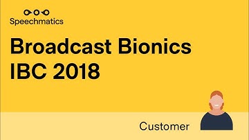 Broadcast Bionics at IBC 2018
