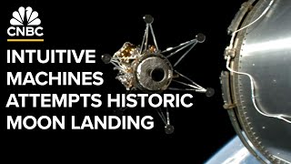 Watch Intuitive Machines attempt first U.S. moon landing in over 50 years — 2/22/2024