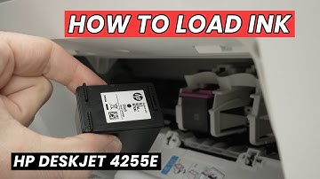 How to Load the Ink Cartridges In Your HP DeskJet 4255e Printer