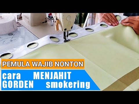 Video: Bagaimana cara menjahit gorden untuk dapur dengan tangan Anda sendiri?