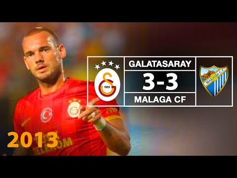 FUTBOL | Opel Dostluk Maçı: Galatasaray 3 -- 3 Malaga CF