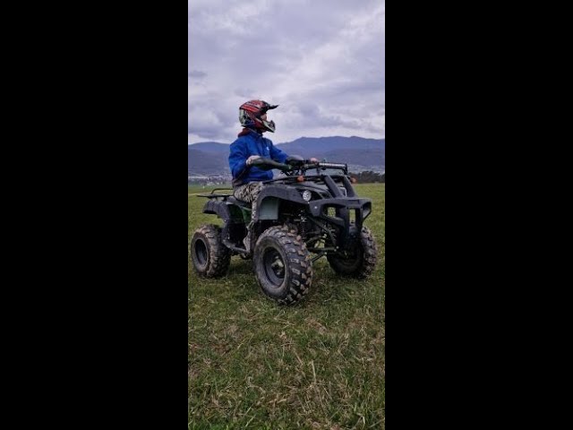 Štvorkolka ATV big hummer 125cc - YouTube
