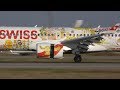 Airbus A220 (ex. Bombardier CS300) Swiss Romandy - Fichtre livery HB-JCA DME 2018 Domodedovo
