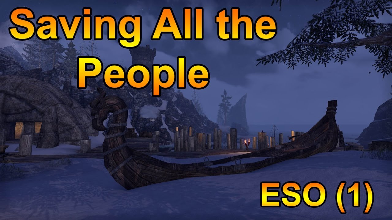SAVING BLEAKROCK ISLE! ESO Elder Scrolls Online (1) YouTube