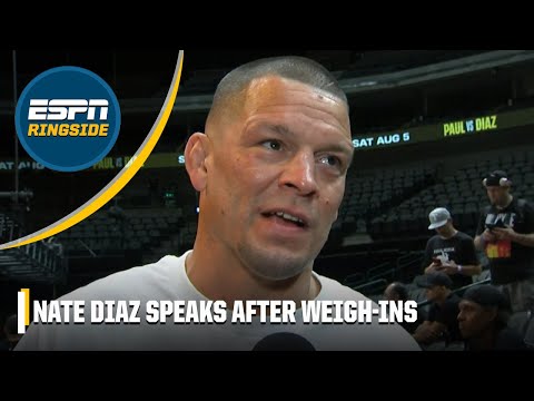 Nate Diaz describes the difference in promotion between boxing and UFC | ESPN Ringside