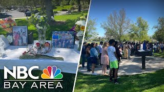 Pleasanton community gathers to remember family of 4 killed in crash