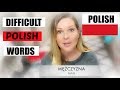 LEARN POLISH | CAN YOU PRONOUNCE THESE WORDS?  //  TRICKY POLISH WORDS
