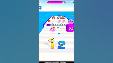 Merge Number Run (iOS) level 1 #mergegame #mergenumberrun #numberlore