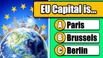How Much Do You Know About Europe? General Knowledge Quiz